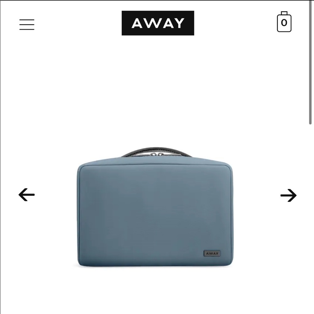 Away Small Toiletry Bag - Coast